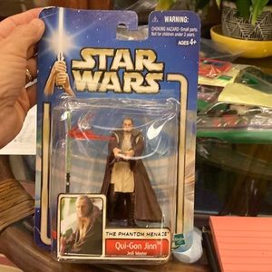 Star Wars Phantom Menace Qui-Gon Jinn Jedi Master